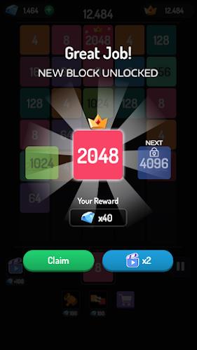 X2 Blocks - 2048 Merge Game Captura de tela 2