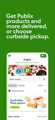 Publix Delivery & Curbside Ekran Görüntüsü 0