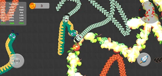 Snake Zone.io Hungry Slither应用截图第0张