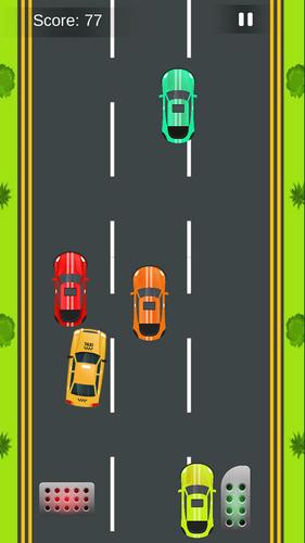 Easy Car Racing Game 2D Car Capture d'écran 2