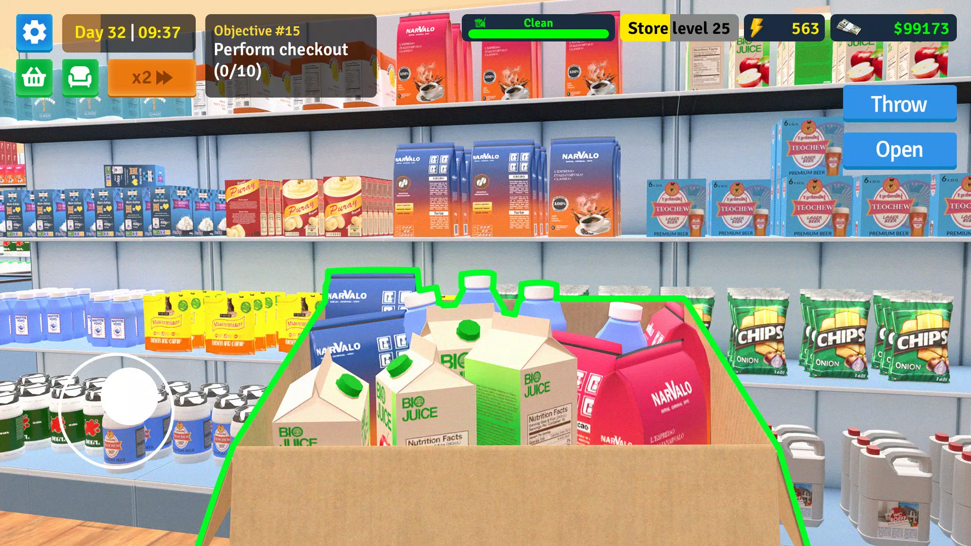 Supermarket Simulator Store Captura de tela 0