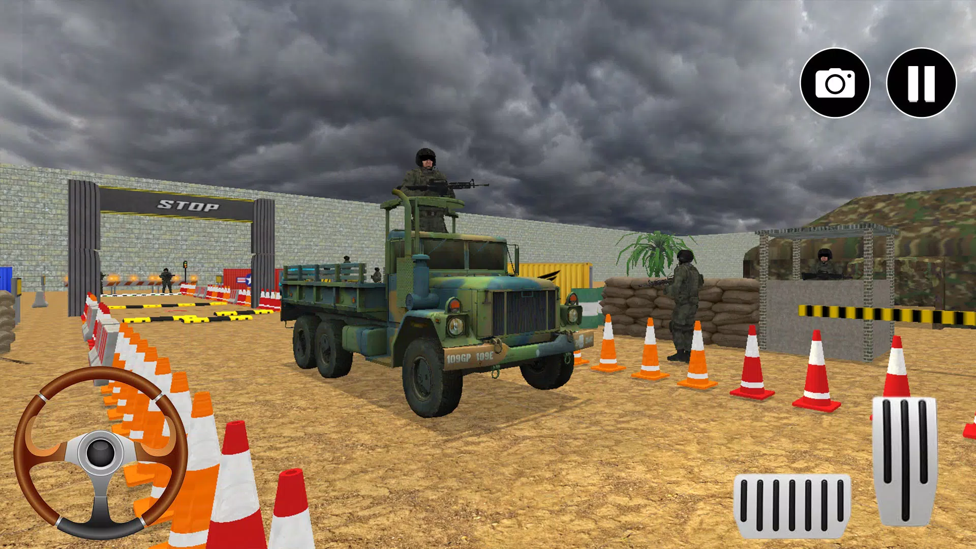 Army Truck Game Simulator 3D স্ক্রিনশট 0