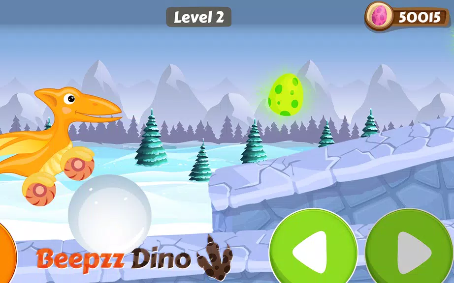 Car games for kids - Dino game Screenshot 3