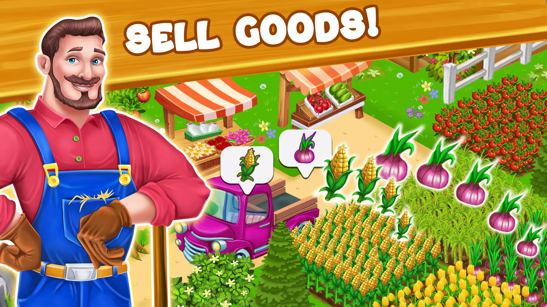 Farm Day Farming Offline Games ภาพหน้าจอ 3