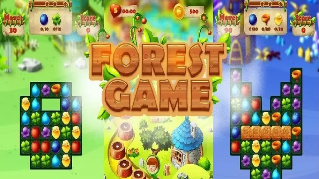 Fairy Forest - match 3 games Capture d'écran 3