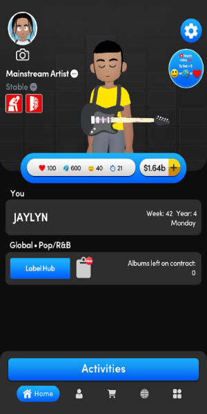 Music Wars: Rockstar & Rap Sim Screenshot 1