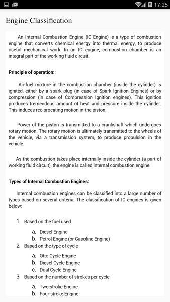 Automobile Engineering Captura de tela 2