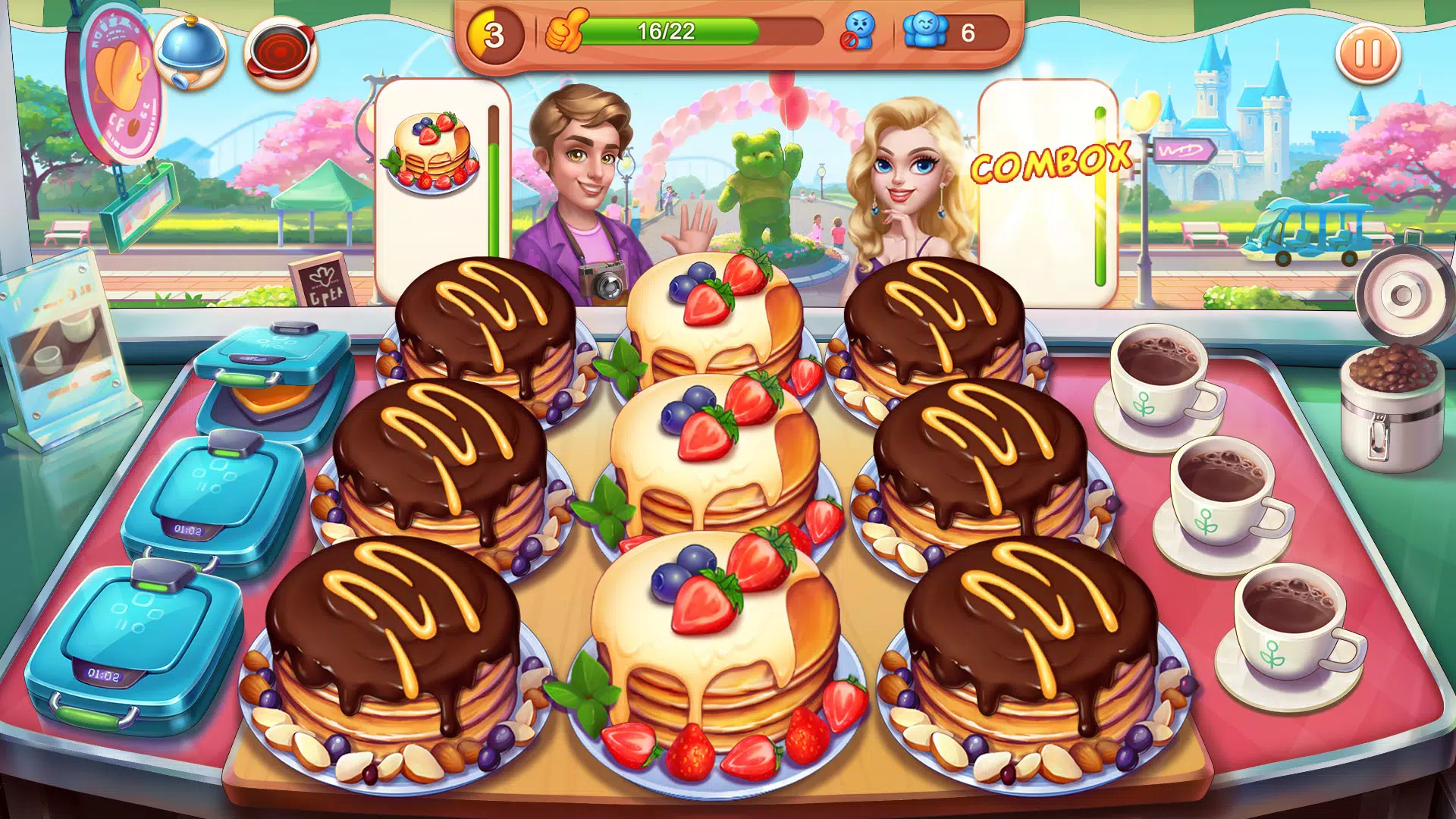 Cooking Center-Restaurant Game ဖန်သားပြင်ဓာတ်ပုံ 1