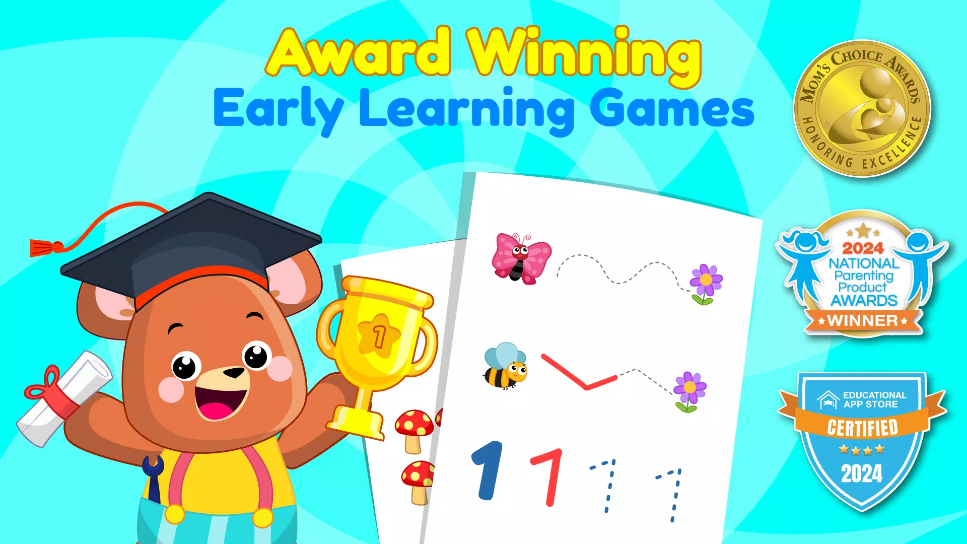 ElePant Kids Learning Games 2+ Captura de pantalla 0