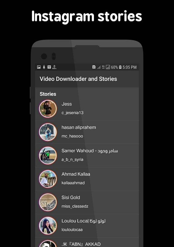 Video Downloader and Stories ဖန်သားပြင်ဓာတ်ပုံ 3