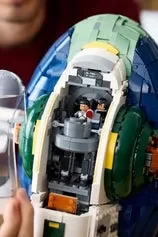 LEGO Jango Fett's Firespray Starship interior