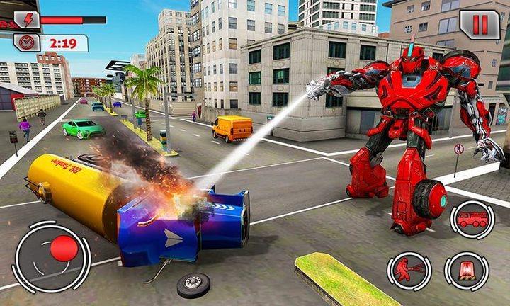 Fire Truck Games: Robot Games應用截圖第2張