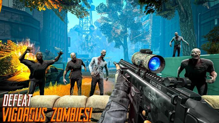 Zombie Hunter Game: Zombie War Screenshot 0