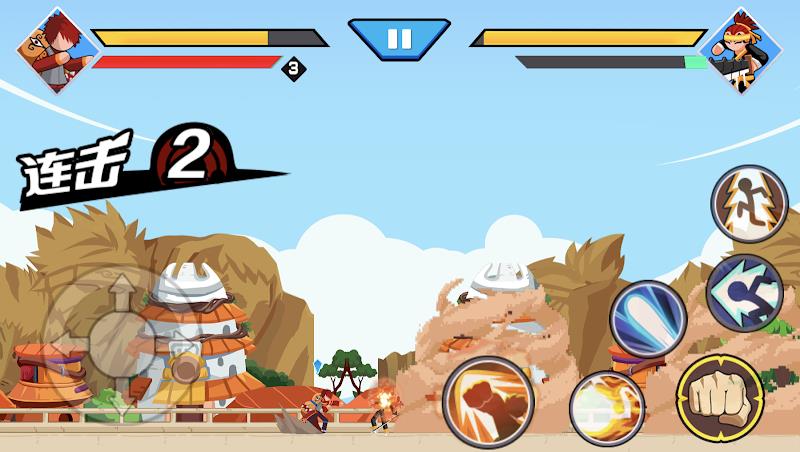 Stickman Ninja Warriors Fight Tangkapan skrin 1