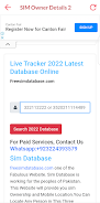 Live tracker sim data 2023 Tangkapan skrin 2