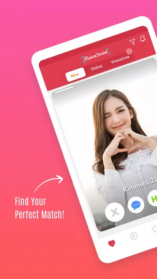 Korea Dating: Singles Treffen Screenshot 0