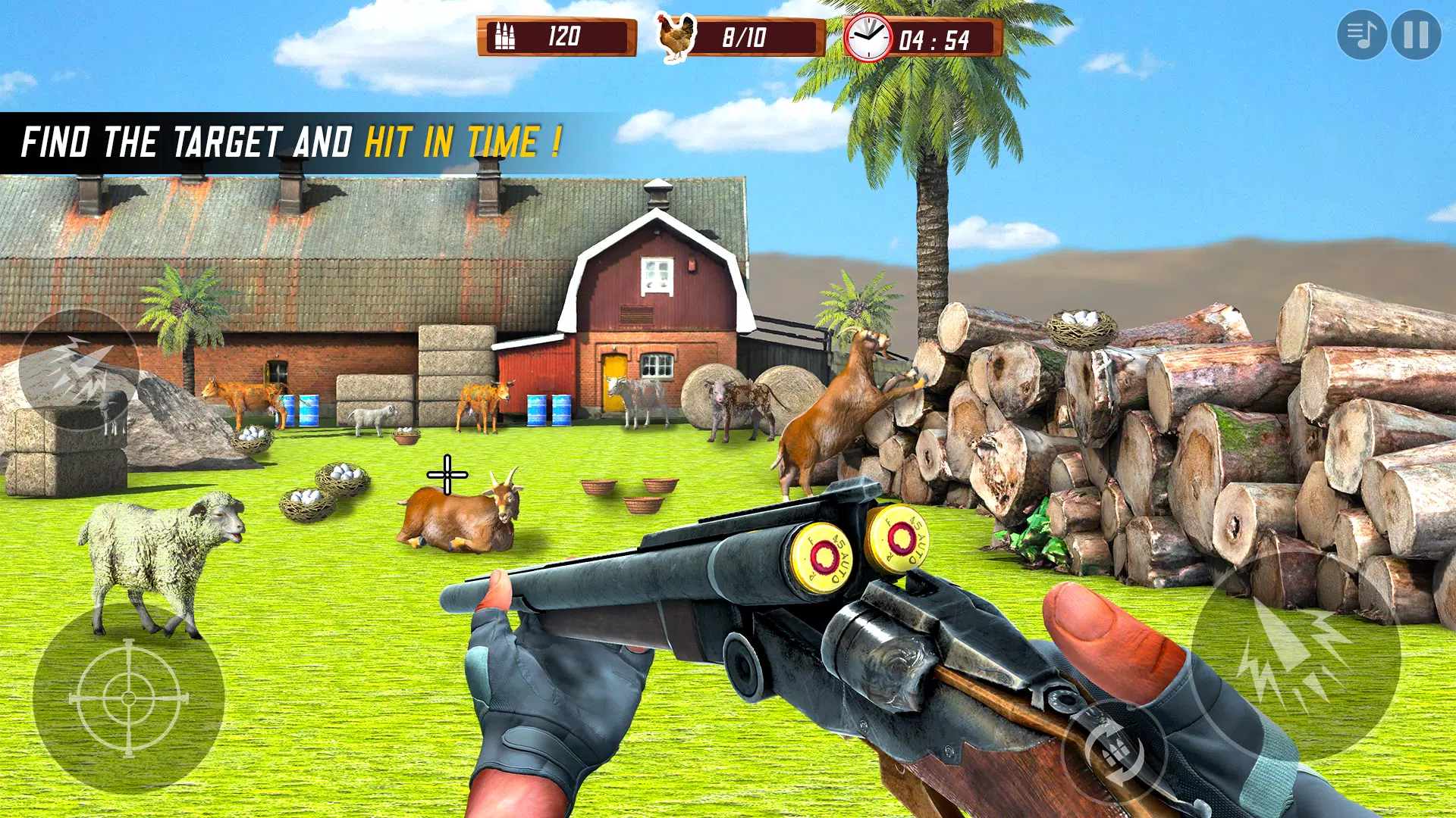 Chicken Shooting 3D Hunt Games Capture d'écran 2