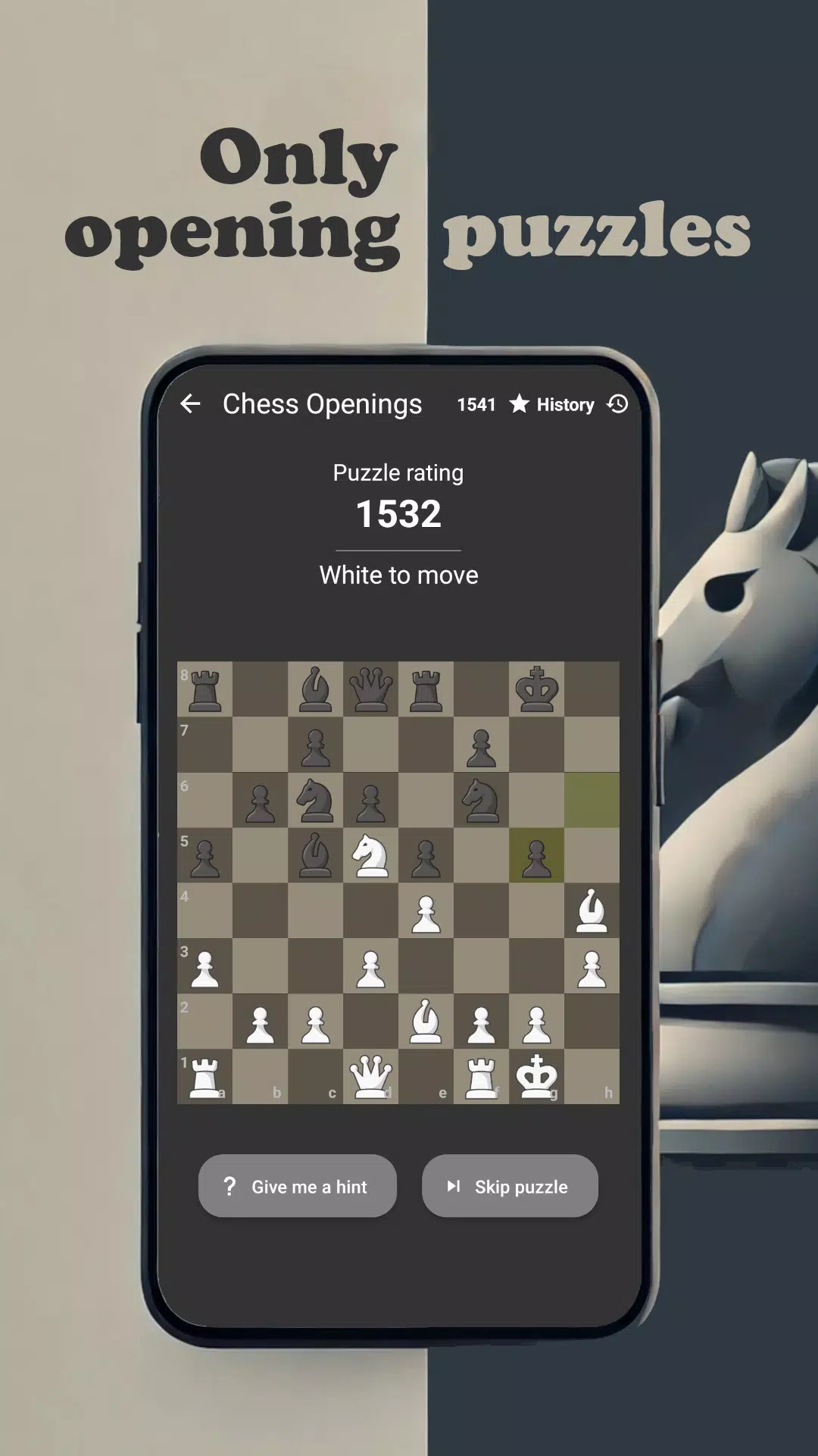 Chess Opening Tactics Captura de tela 2