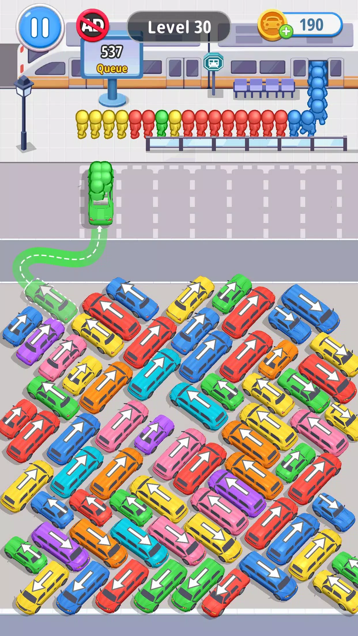 Car Jam Solver Скриншот 0