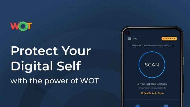 WOT Mobile Security Protection ဖန်သားပြင်ဓာတ်ပုံ 0