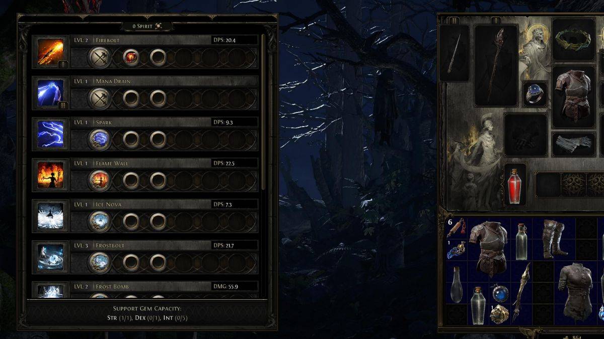 早期到中期女巫咒語組合POE2