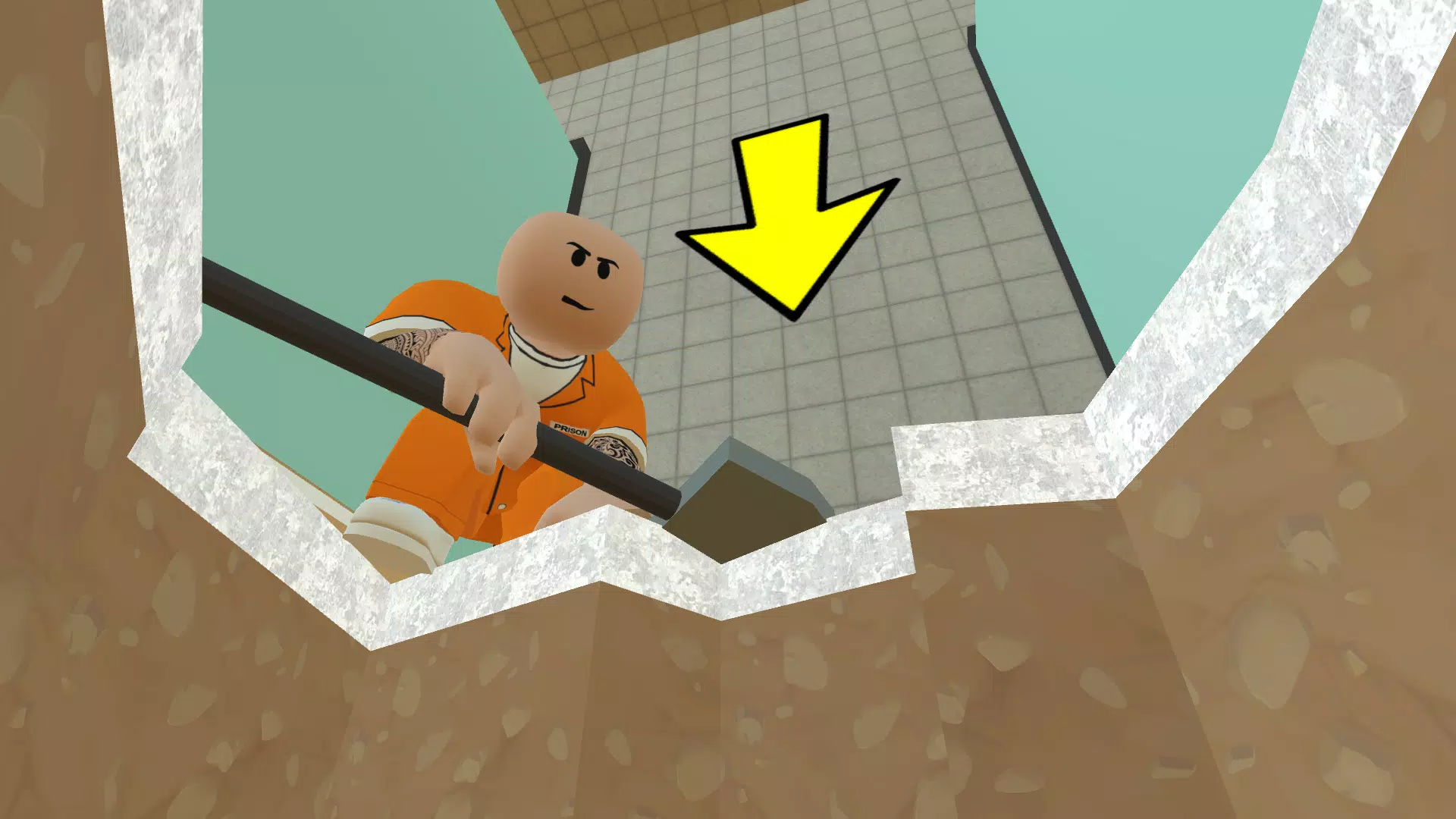 Obby Prison Escape from Barry Captura de pantalla 2