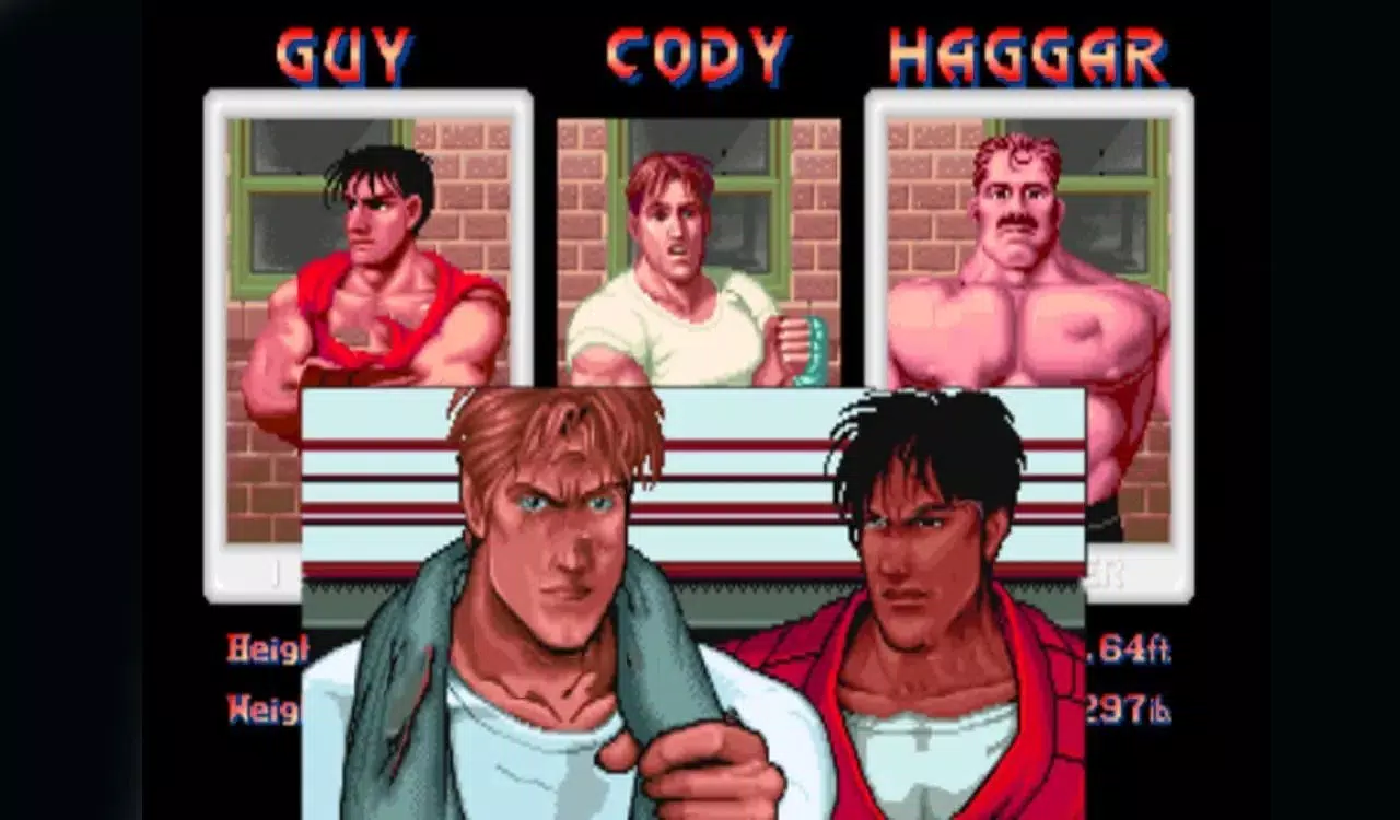 Final fight arcade game 1989 Ekran Görüntüsü 1