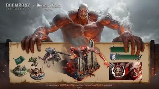 진정으로 장엄한 <Doomsday: Last Survivors> x <진격의 거인> 콜라보레이션 시작