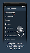 Quick Cursor: One-Handed mode Tangkapan skrin 2