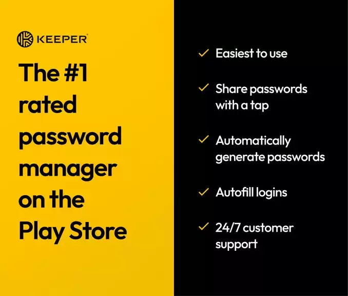 Keeper Password Manager Ảnh chụp màn hình 0