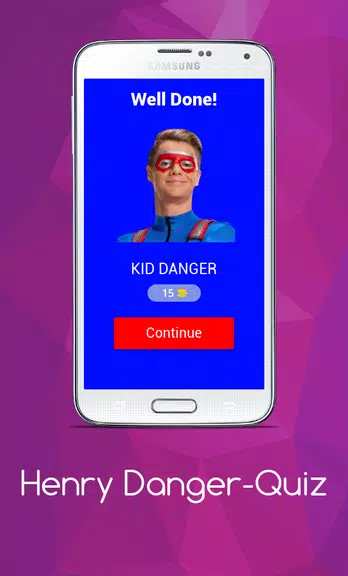 Henry Danger-Quiz Schermafbeelding 1