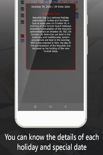 turkey calendar 2024應用截圖第2張