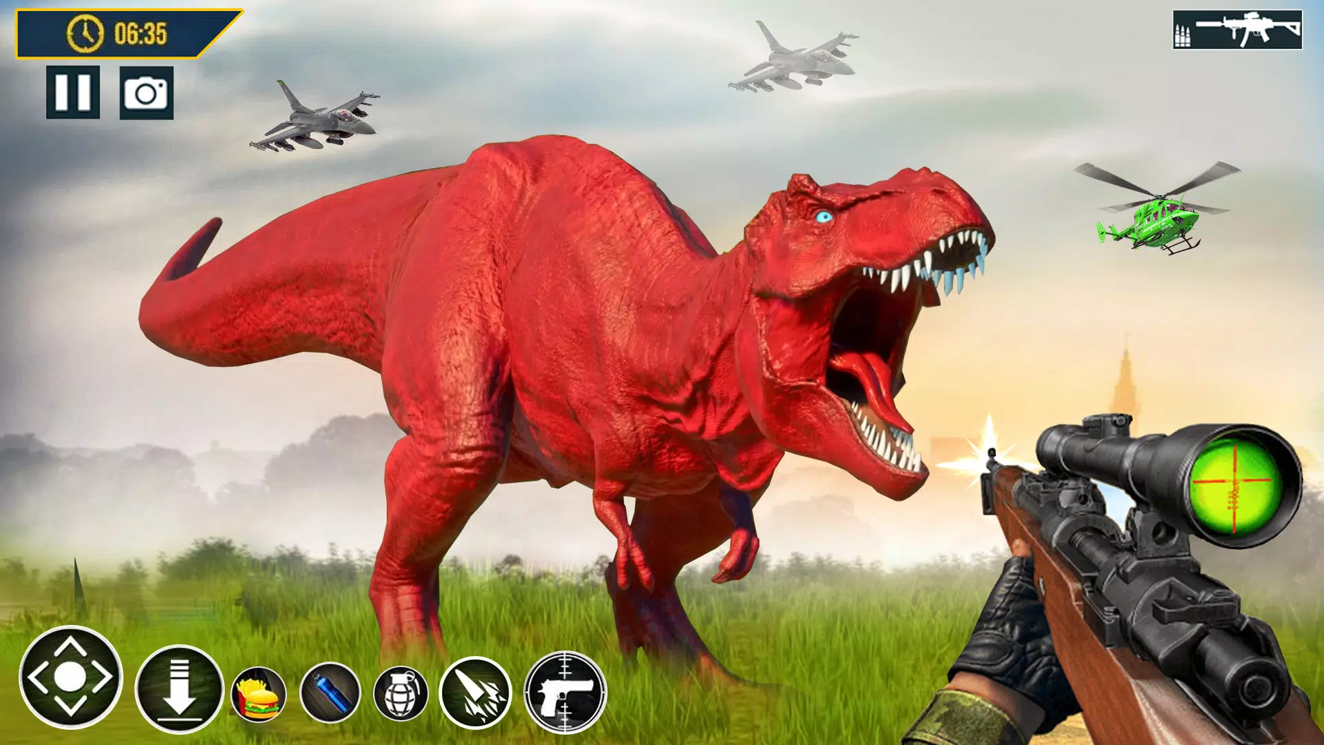 Wild Dino Hunting Deer hunter Скриншот 1