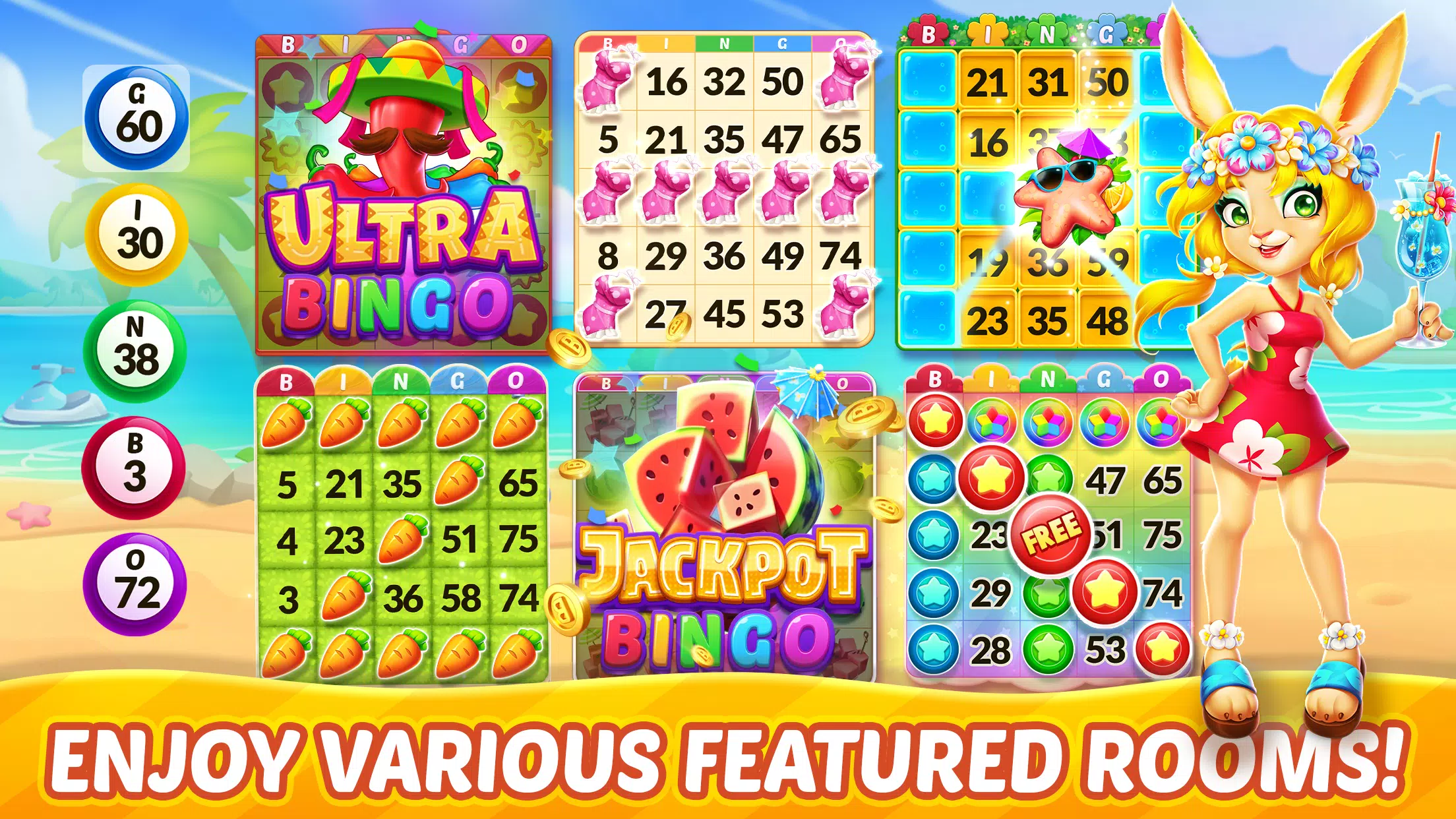 Bingo Aloha Ảnh chụp màn hình 1