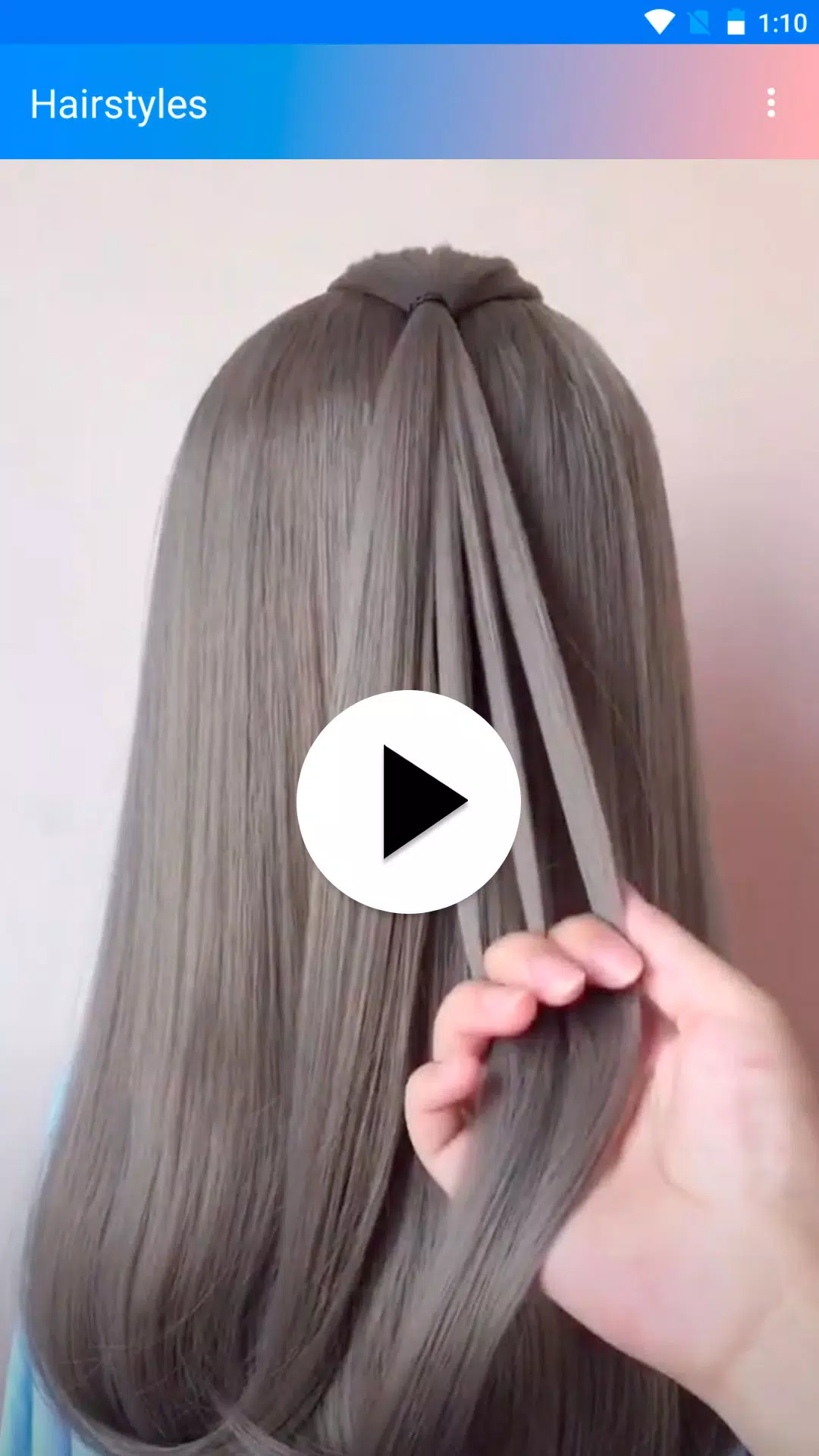 Easy hairstyles step by step Ekran Görüntüsü 2