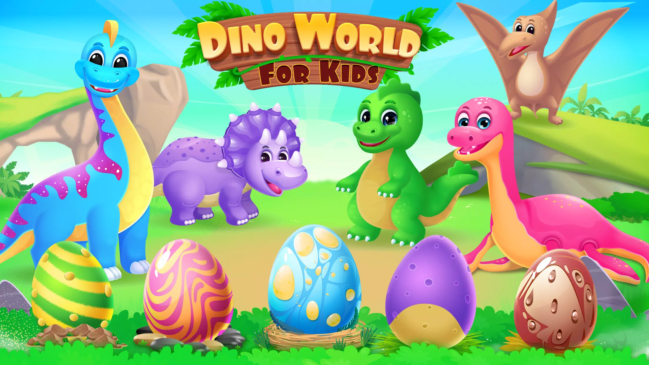 Dino World Jurassic for Kids Скриншот 0