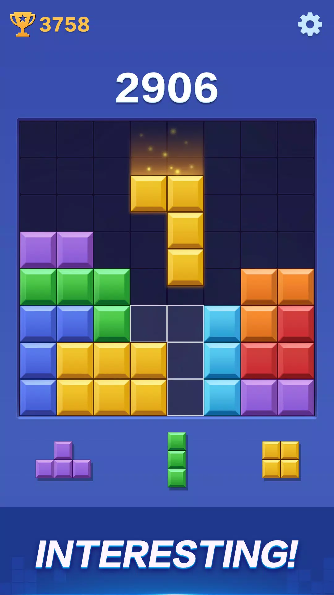 Block Rush - Block Puzzle Game ภาพหน้าจอ 1