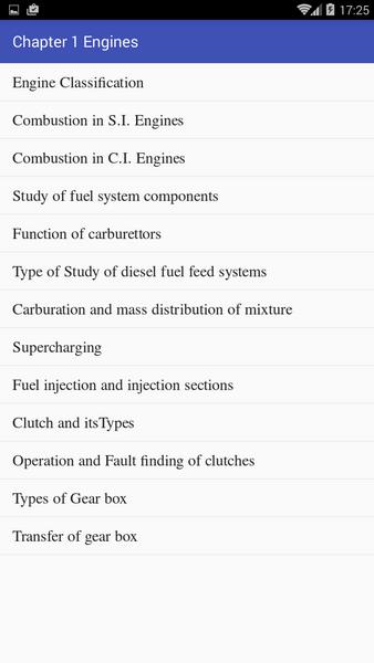 Automobile Engineering Captura de tela 1