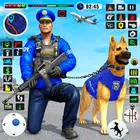 US Police Dog Games : Airport Crime Police Games