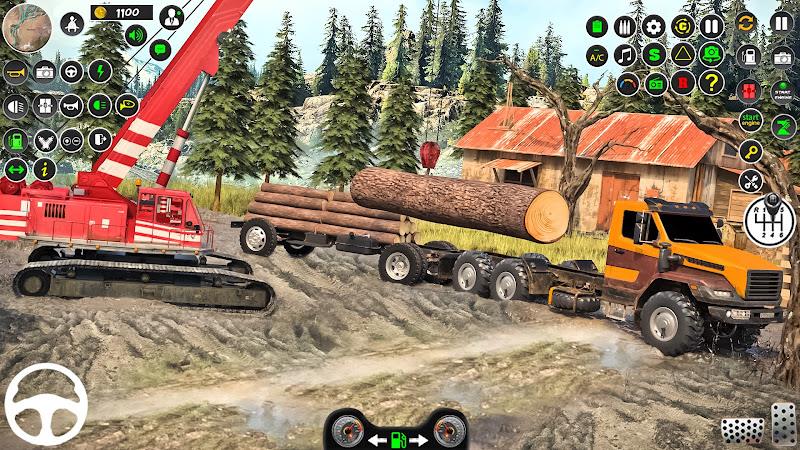 Schermata Snow Mud Truck Runner Offroad 0