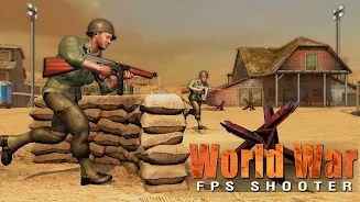 World War Army: War Mission Capture d'écran 2