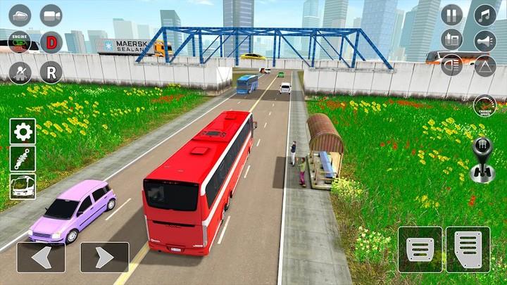 Автобус вождения 3d- Bus Игры Скриншот 0