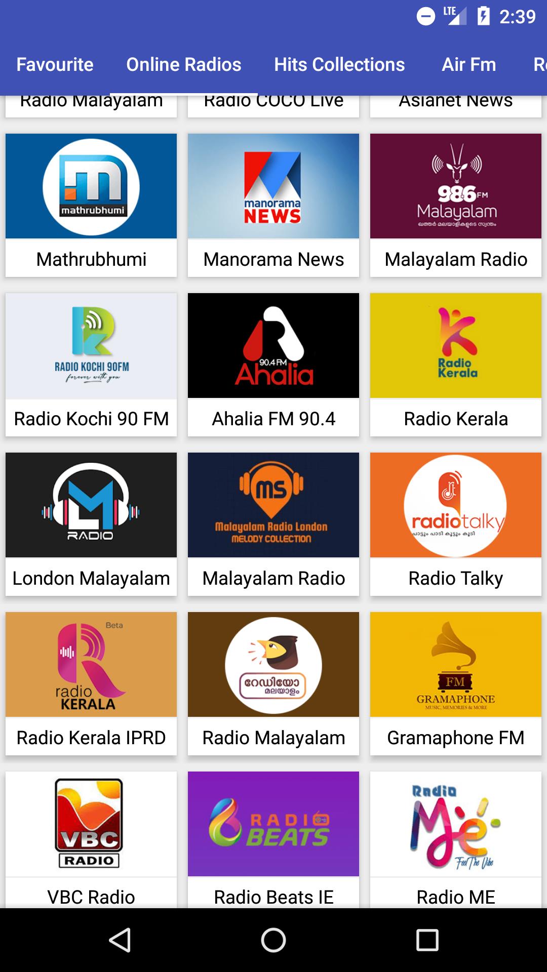 Malayalam Fm Radio HD Songs Captura de tela 3