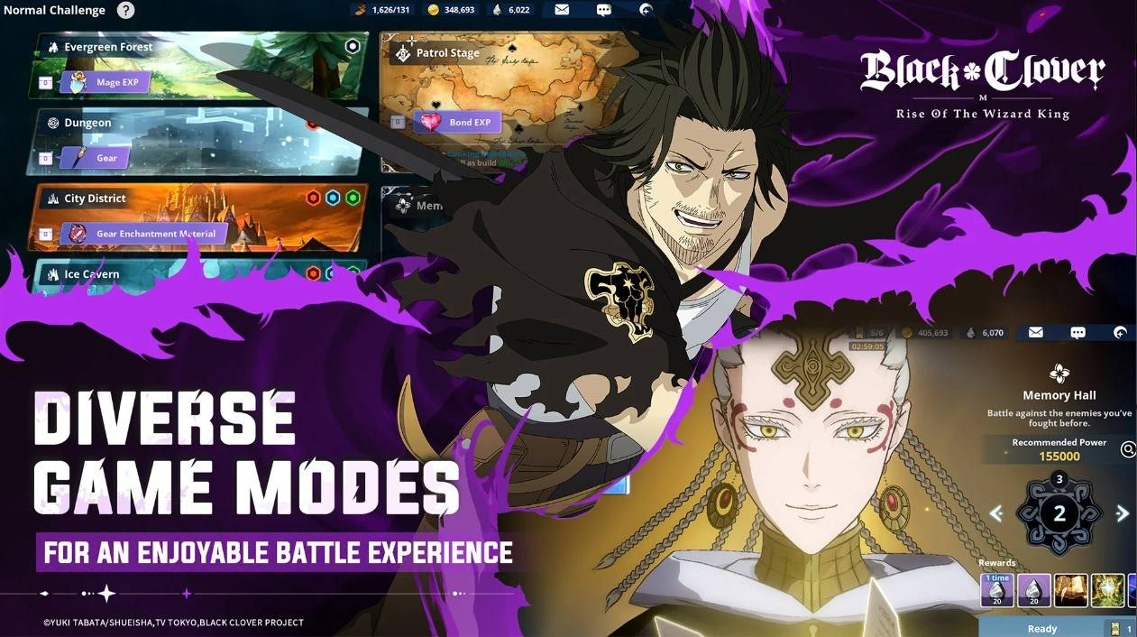 Black Clover M - Active Redeem ကုဒ်များဇန်နဝါရီလ 2025