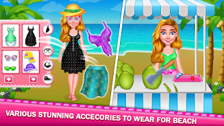 Summer Beach Girl Fun Activity Screenshot 1