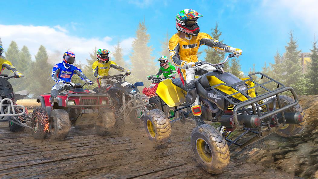 ATV Quad Bike Derby Games 3D Mod 스크린샷 2