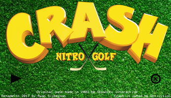 Schermata Crash Nitro Golf 0