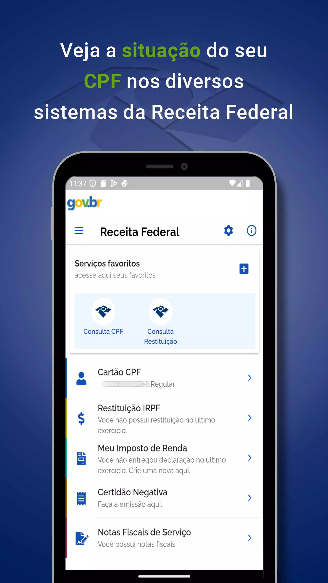 Receita Federal 스크린샷 3