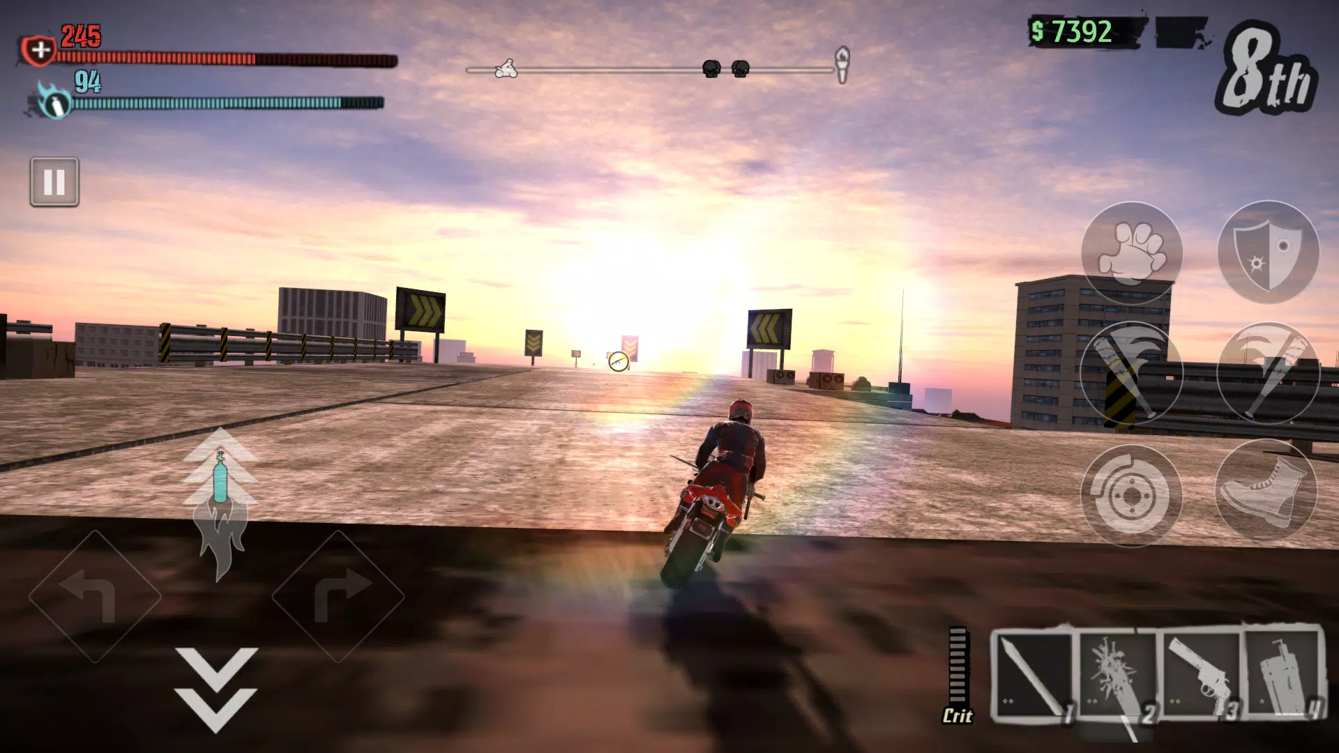 Road Redemption Mobile Captura de tela 2