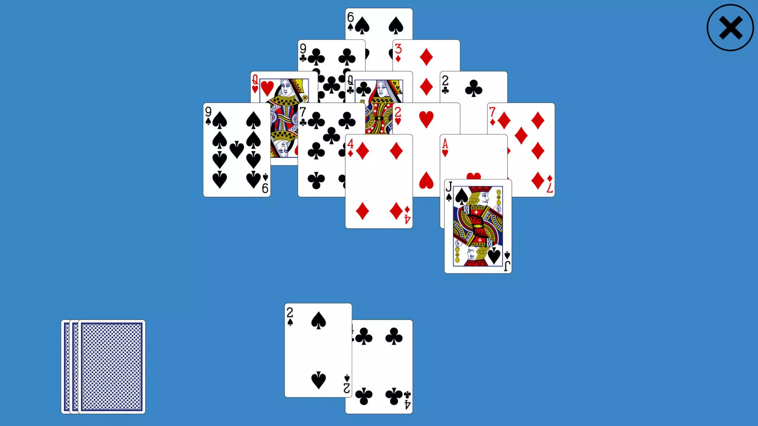 Classic Pyramid Solitaire Screenshot 2